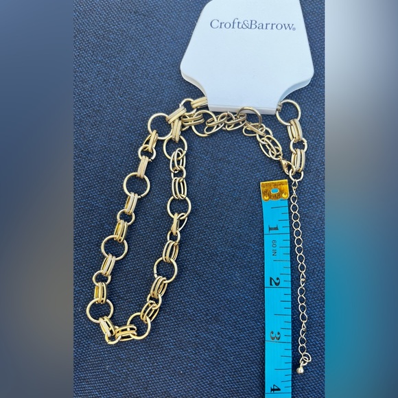 NWT Croft & Barrow Link Chain Necklace - Picture 4 of 5